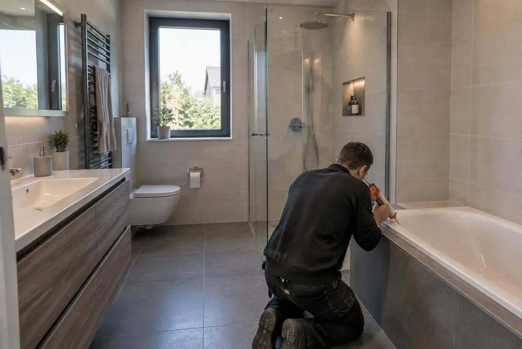 Kitbedrijf Garderen – badkamer kit vervangen bij de douche